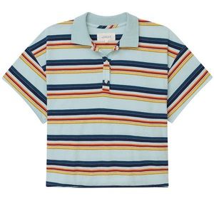 The Great. Crop Polo Tee